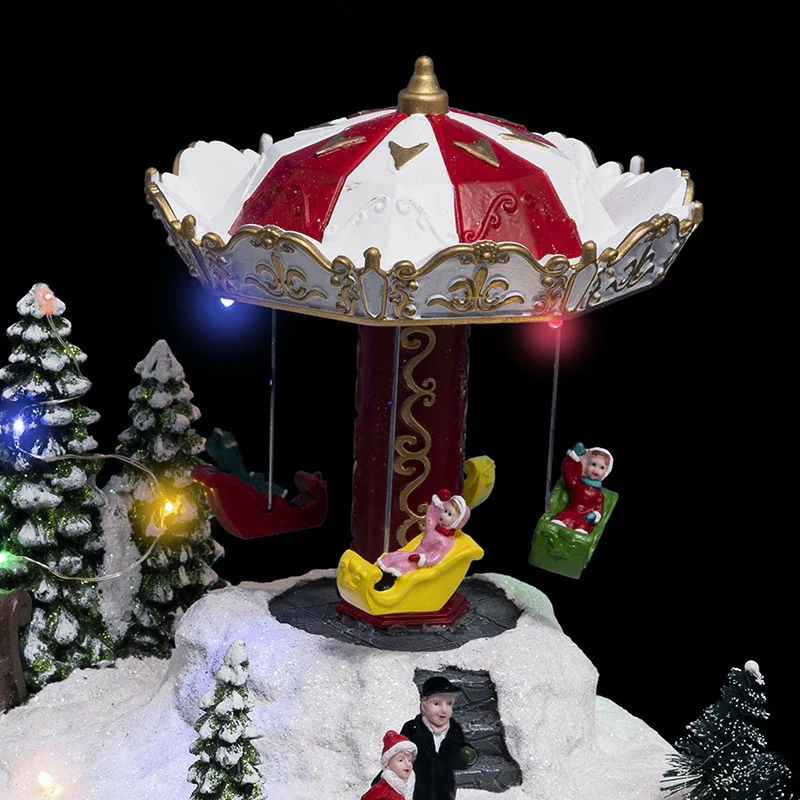 Village De Noël Parc D'attractions Lumineux Et Animé 4 Village De Noël Parc D'attractions Lumineux Et Animé – Image 2