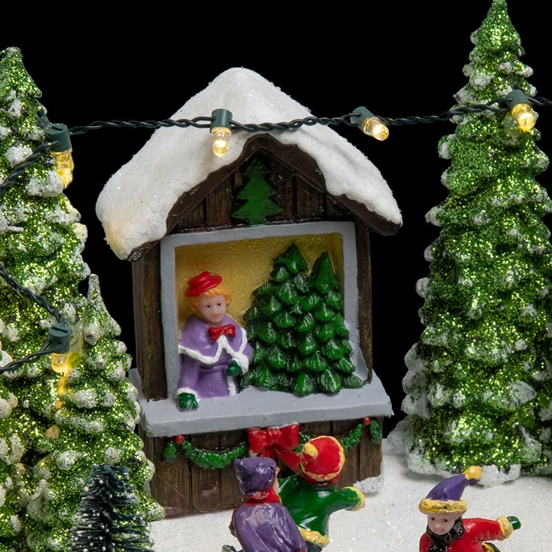 Village De Noël Patinoire Dans La Forêt 5 Village De Noël Patinoire Dans La Forêt – Image 3