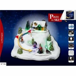 Village De Noël Piste De Luge Animé Et Lumineux 7 Village De Noël Piste De Luge Animé Et Lumineux -Ledepot Soldes Magasin village de noel piste de luge anime et lumineux 2