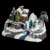 Village De Noël Traineau + Maison + Bonhomme De Neige 2 Village De Noël Traineau + Maison + Bonhomme De Neige -Ledepot Soldes Magasin village de noel traineau maison bonhomme de neige