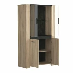 Demeyere Vitrine 2 + 2 Portes H174 Cm Sheffield -Ledepot Soldes Magasin vitrine 2 2 portes h174 cm sheffield 2