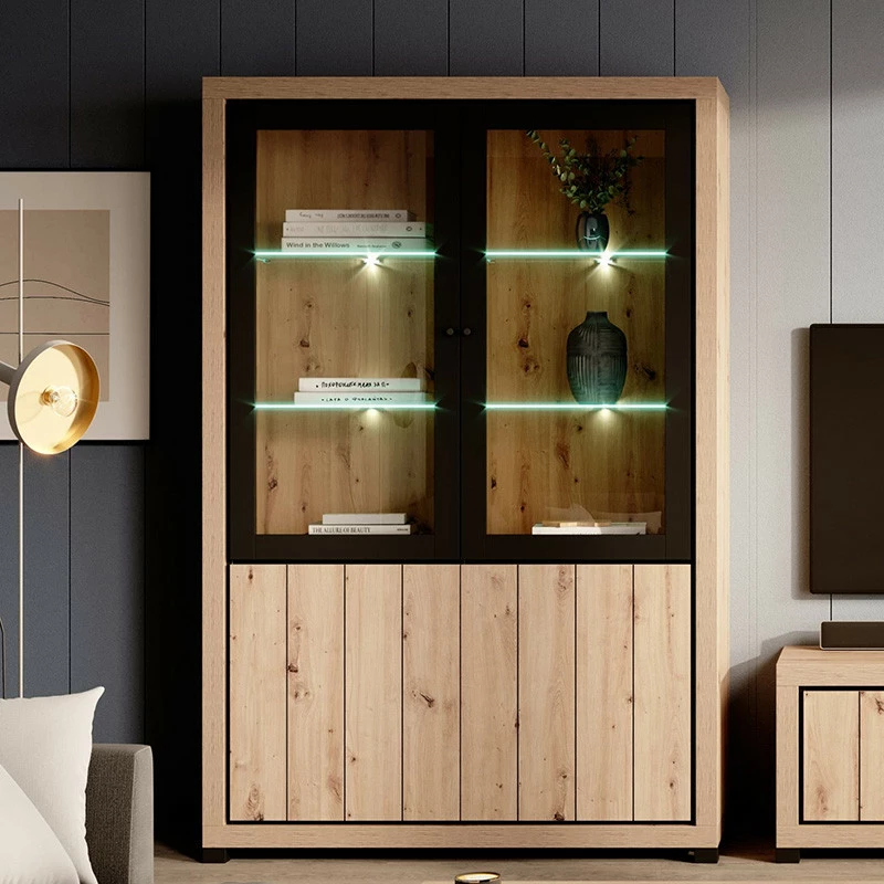 Vitrine 2 Portes + 2 Portes Vitrées Dijon 5 Vitrine 2 Portes + 2 Portes Vitrées Dijon – Image 3