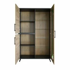 Vitrine 3 Portes Avec LED Wiva -Ledepot Soldes Magasin vitrine 3 portes avec led wiva 2