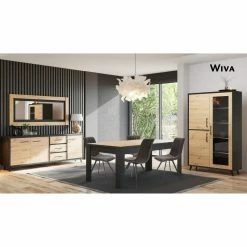 Vitrine 3 Portes Avec LED Wiva -Ledepot Soldes Magasin vitrine 3 portes avec led wiva 3
