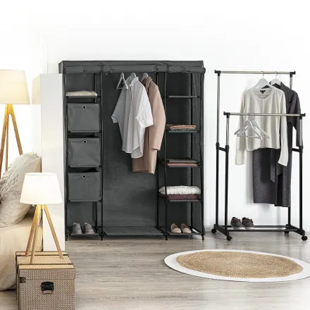 Ledepot Soldes Magasin 19 Ledepot Soldes Magasin -Ledepot Soldes Magasin armoire 1 penderie etagere grise
